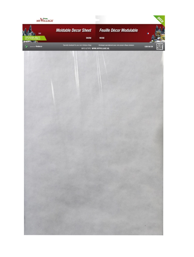 Mouldable Sheet Snow | FI08