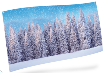 Background Cloth Snow Forest | MYP15