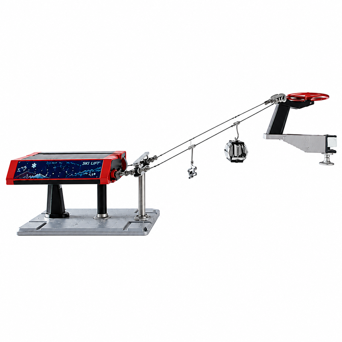 Ski Lift Luxe Black-Red | JC84391