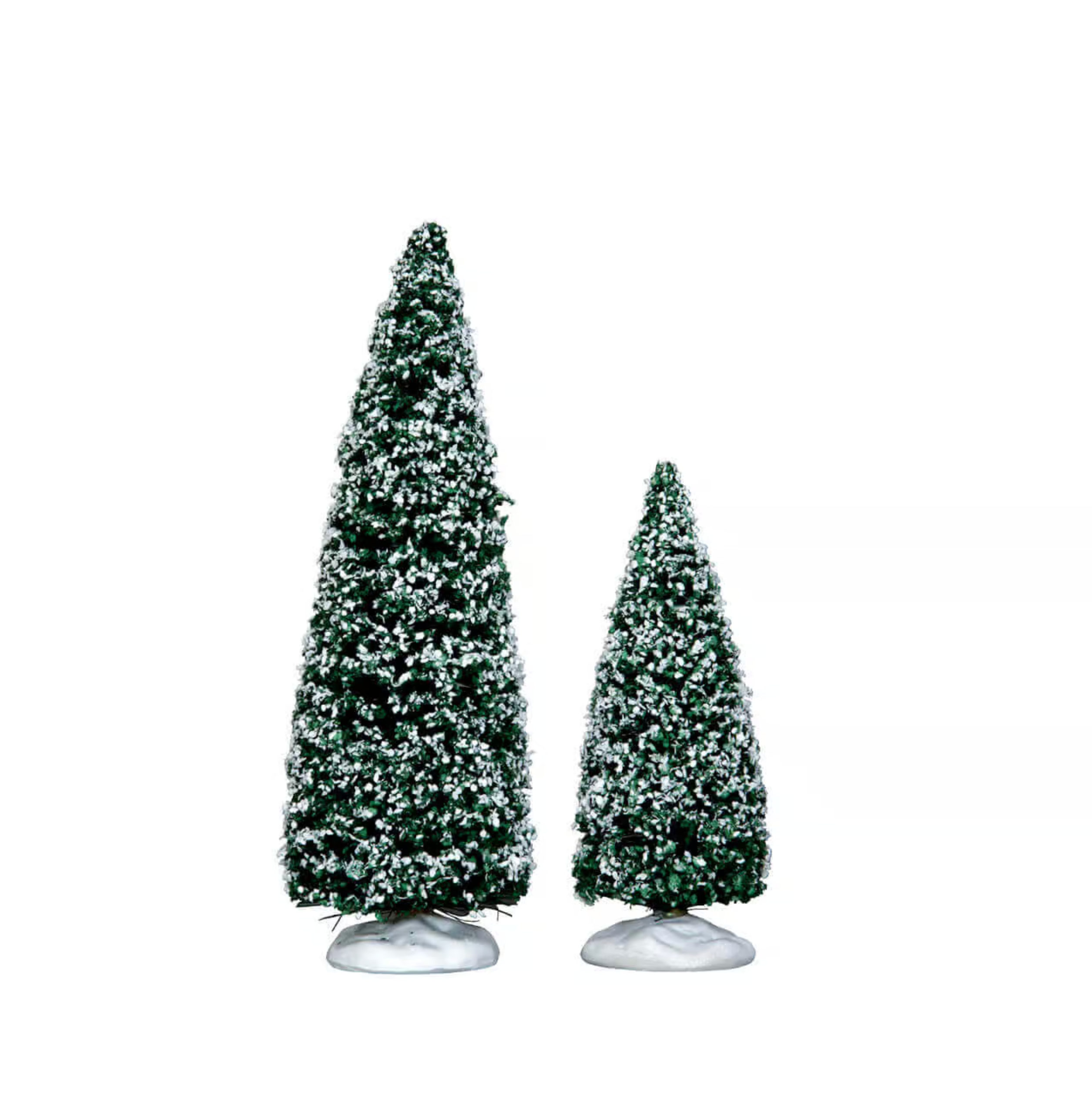Snowy Juniper Tree, Medium & Small (Set of 2) | 34665