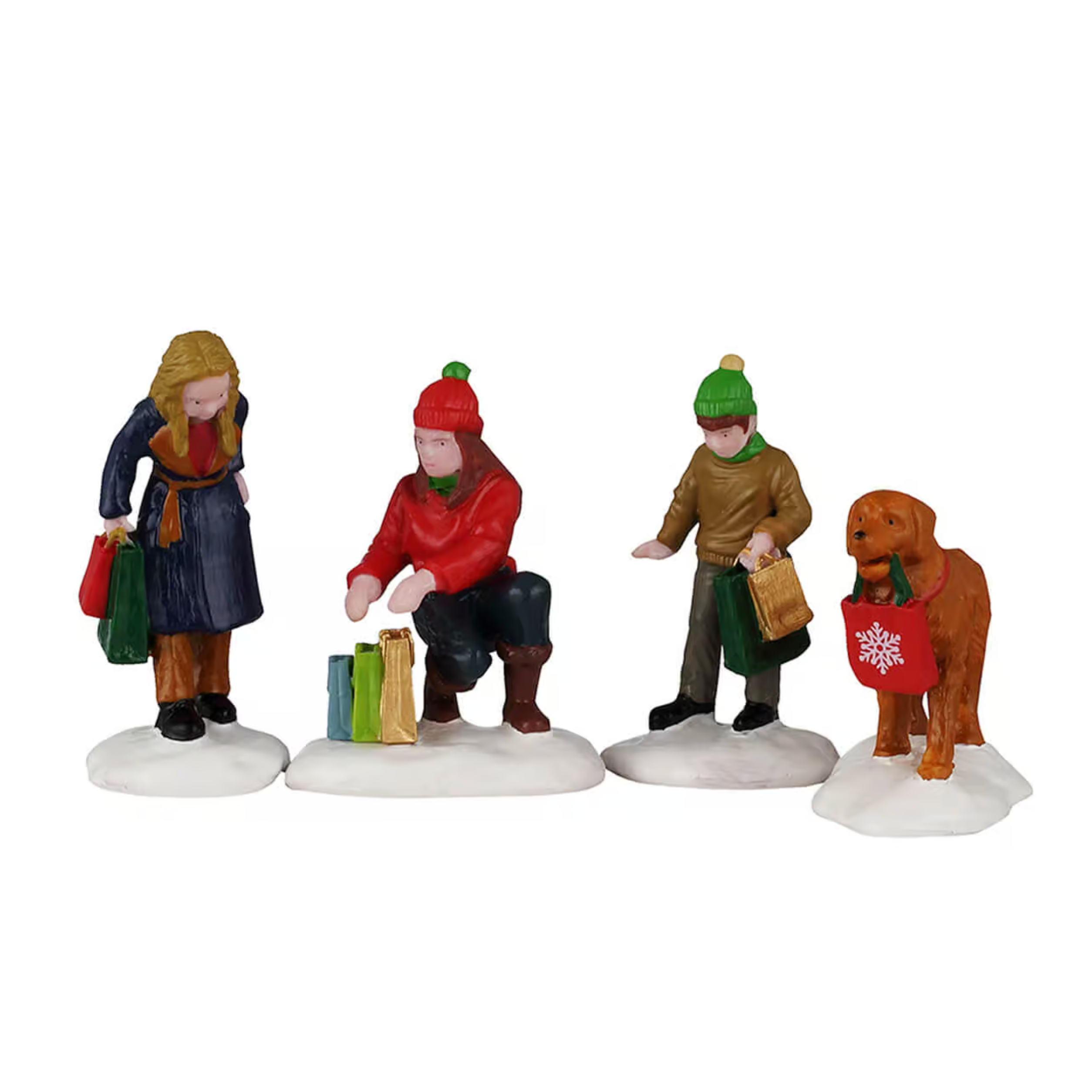 Festive Holiday Shoppers | 62635