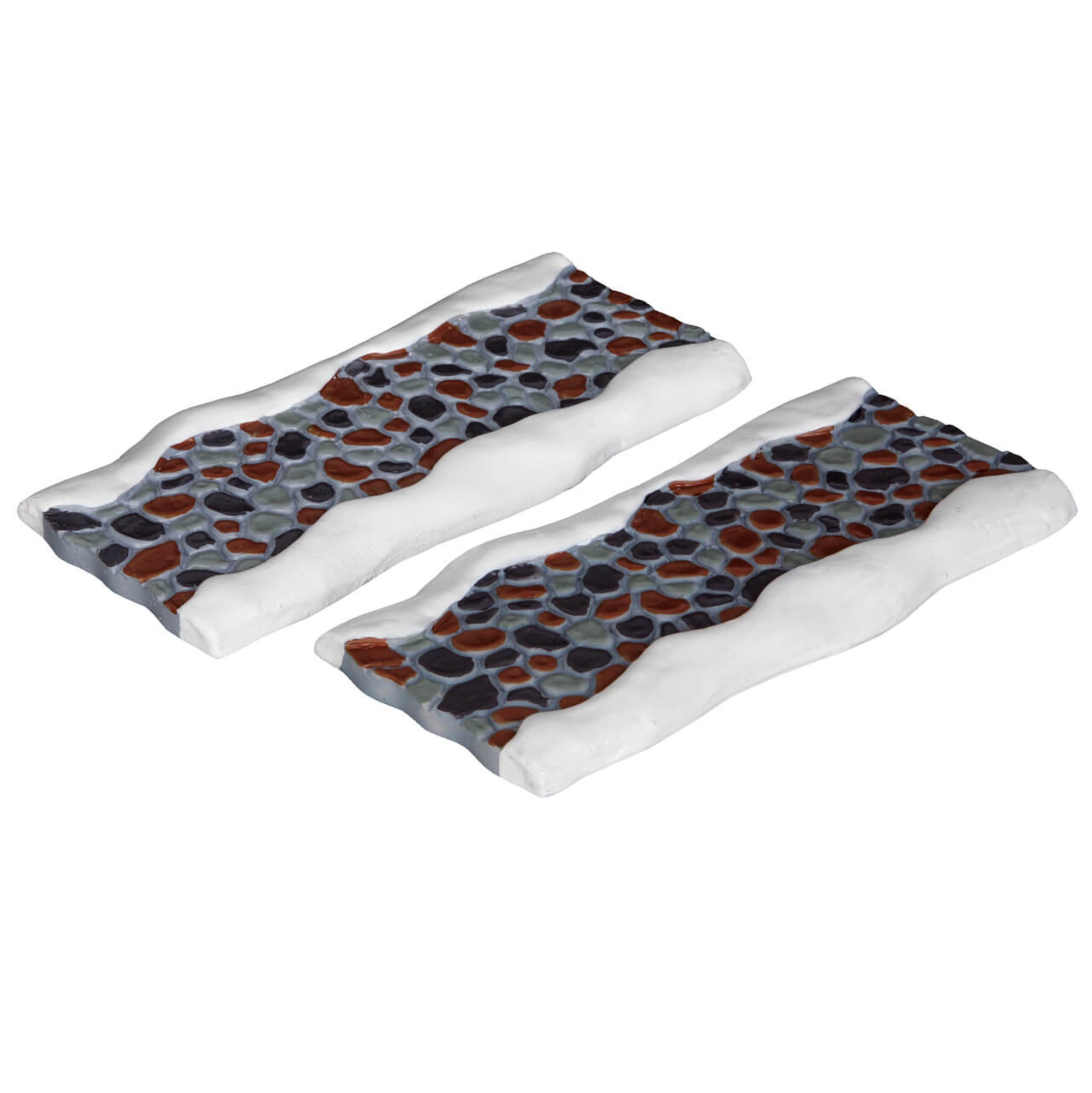 Stone Road, Straight (Set of 2) | 34644 Lemax General Products